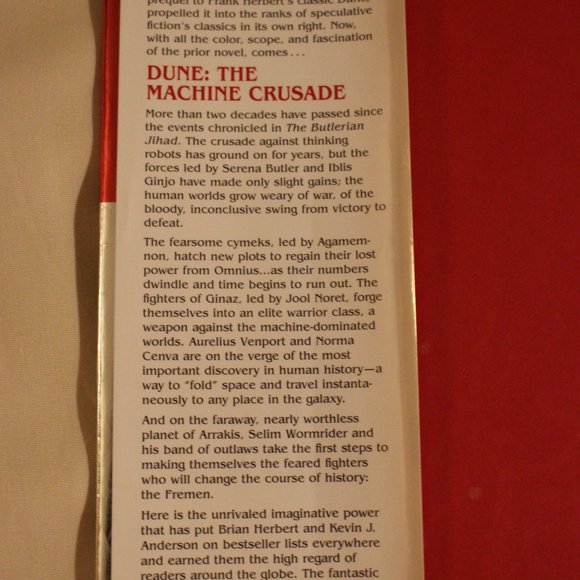 Dune: The Machine Crusade by Brian Herbert & Kevin J. Anderson - Picture 2 of 4
